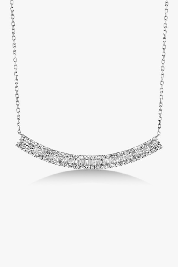 Collier en or blanc et diamants Rafinity